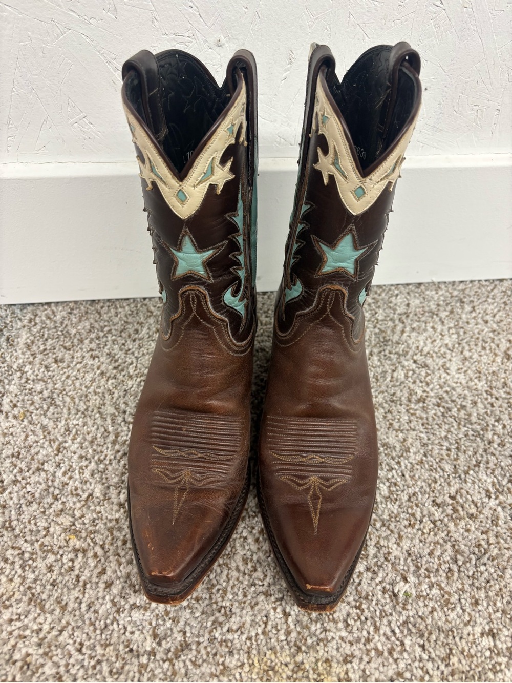 Lucchese women brown boot
